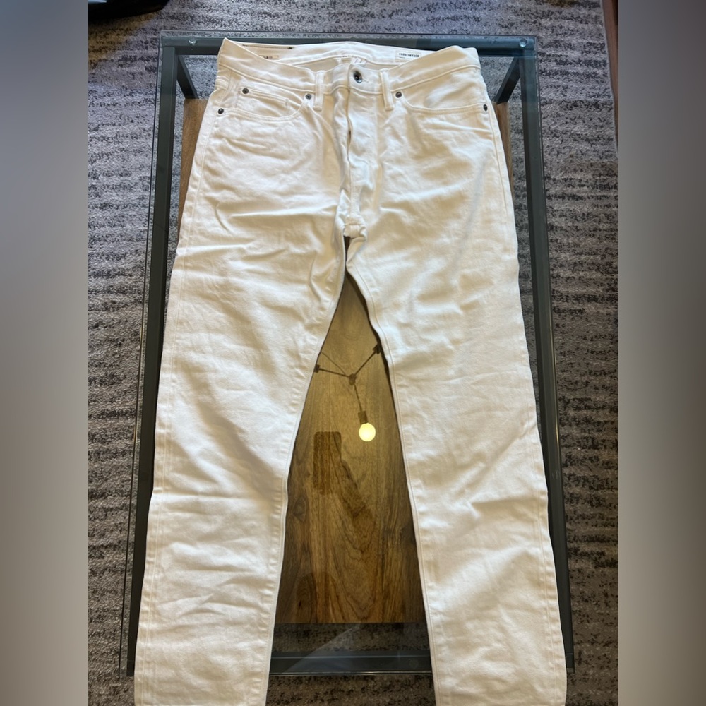Todd Snyder white jeans
